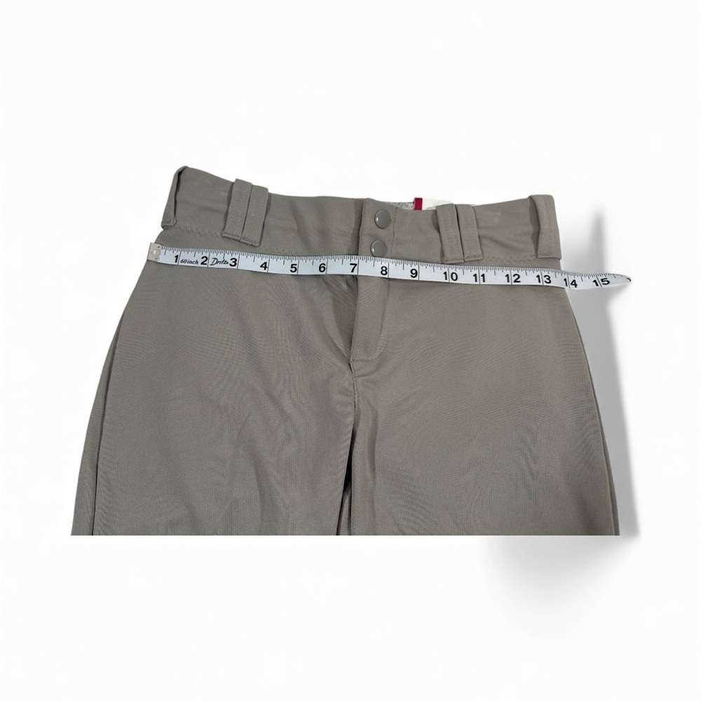 Alleson Girls Softball Pants Grey
Size Youth Large Elastic Leg - Picture 8 of 9